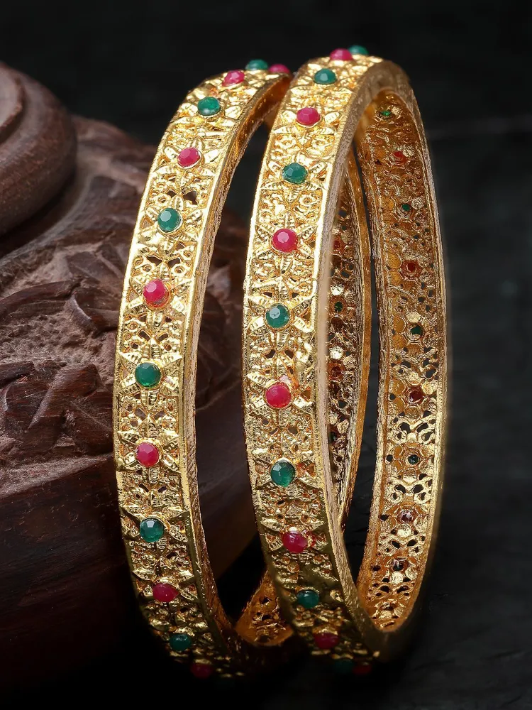 Jadau Pair Bangles