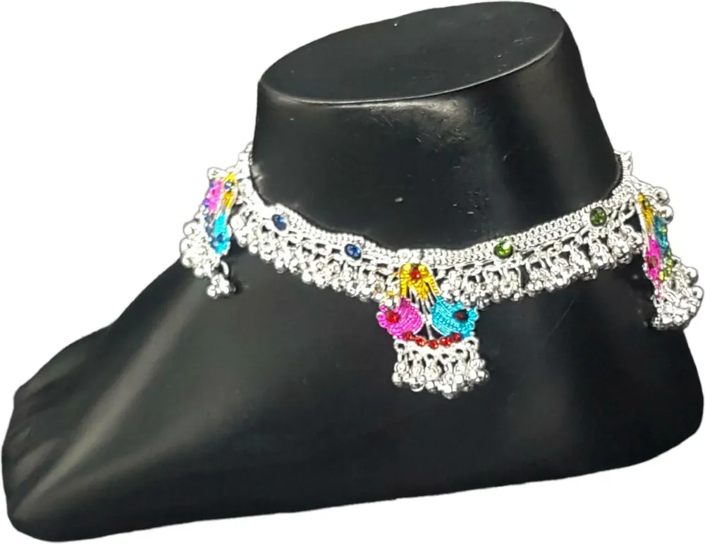 Meenakari Ghungroo Payal
